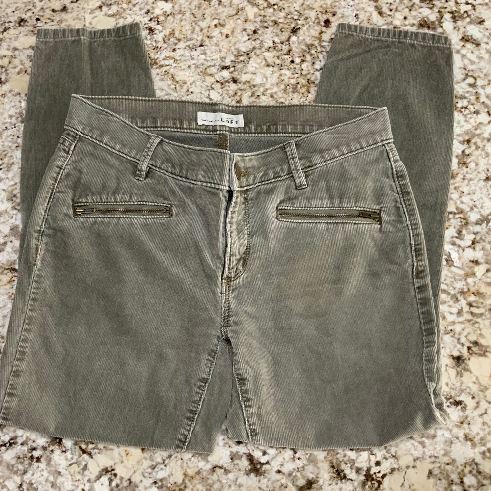 Loft corduroy pants size 4